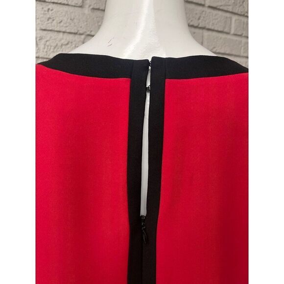 Vince Camuto Women Sleeveless Pocketed Color Block Dress Size L - Picture 5 of 11